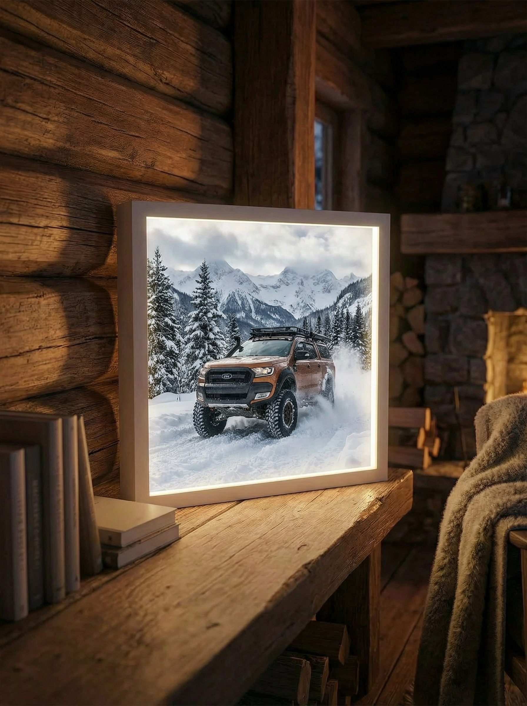 Premium LED Işıklı Tablo - Kişiye Özel