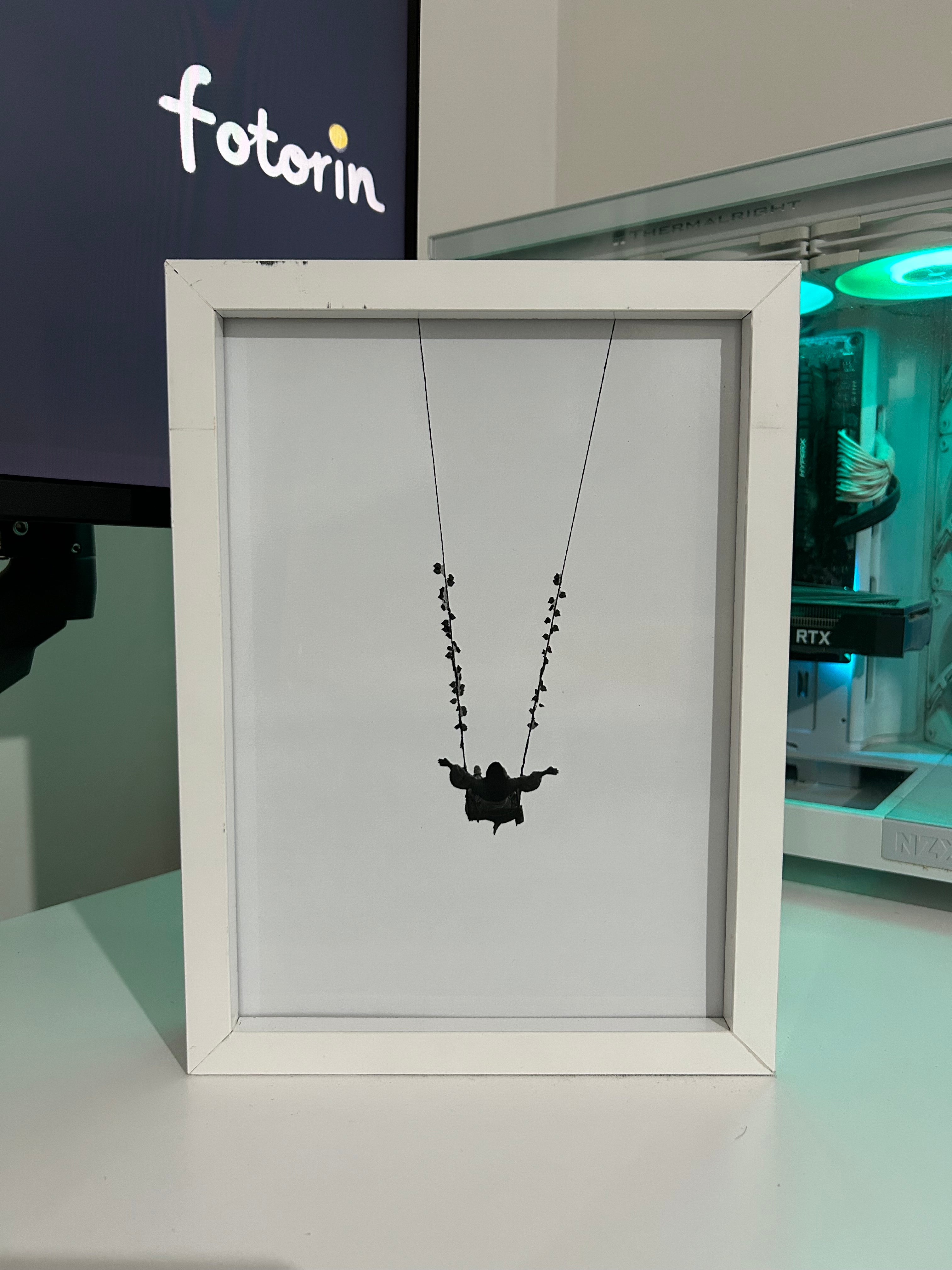 Premium LED Işıklı Tablo - Yayla