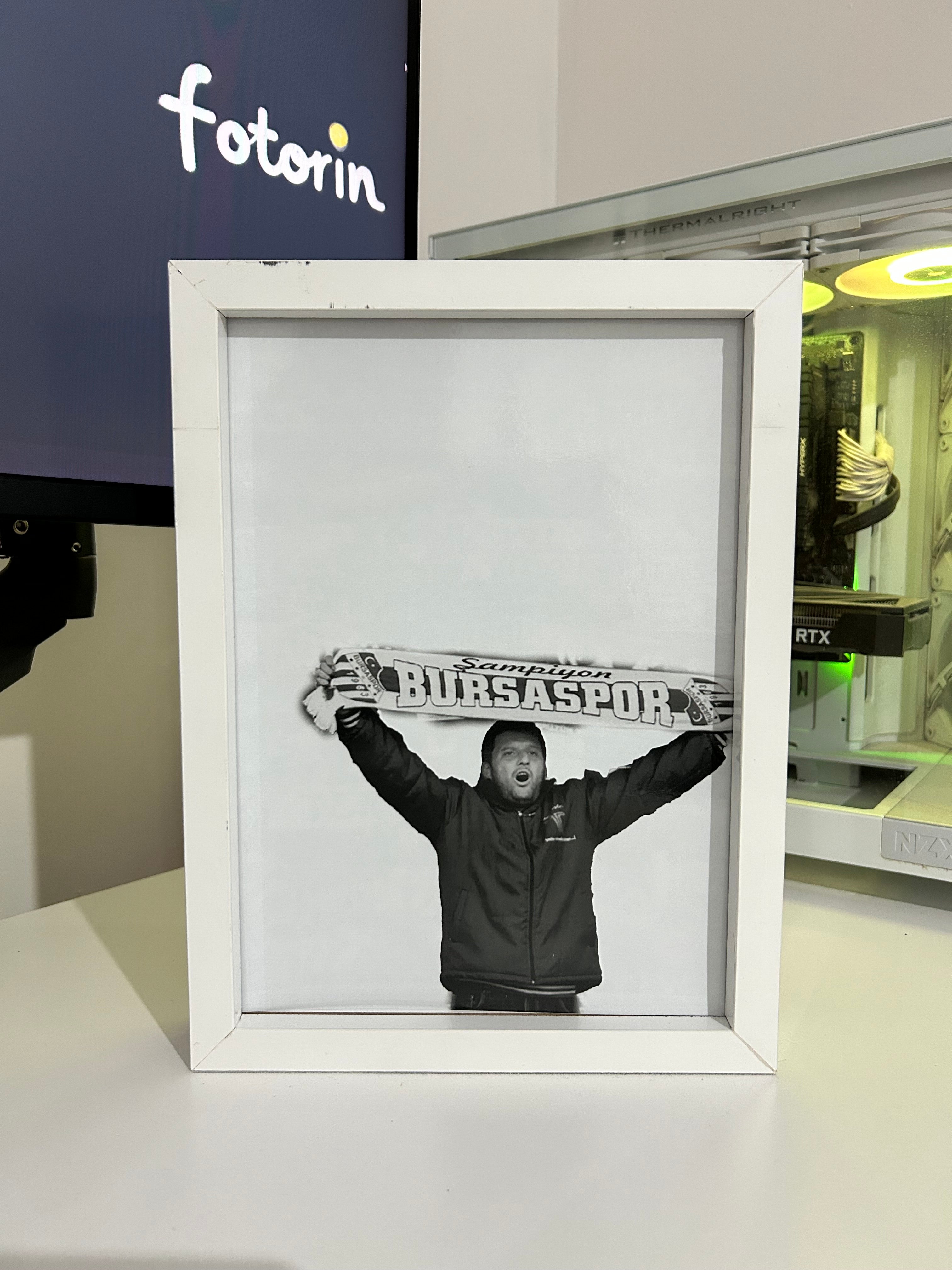 Premium LED Işıklı Tablo - Bursaspor